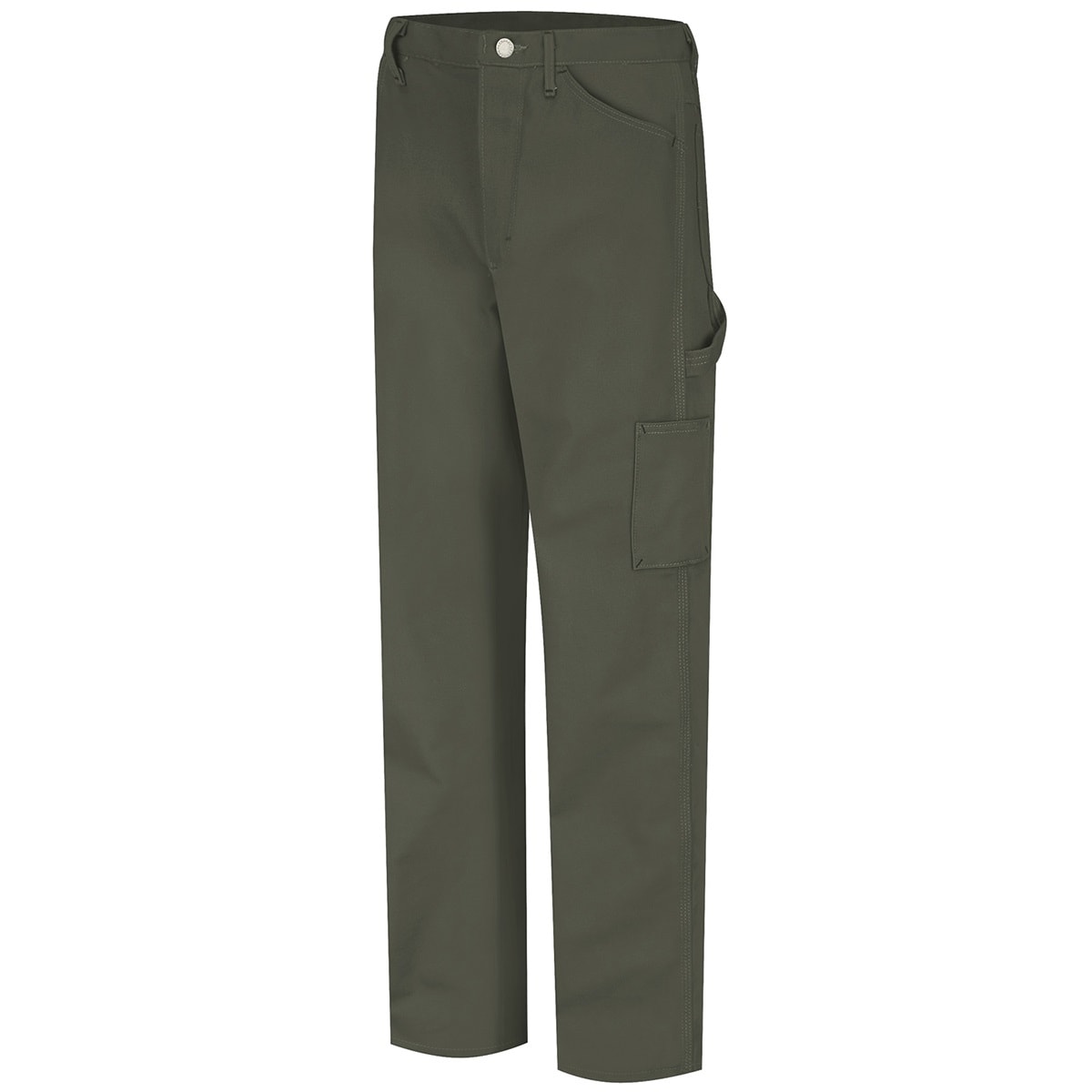 Bulwark Midweight FR Dungaree in Olive
